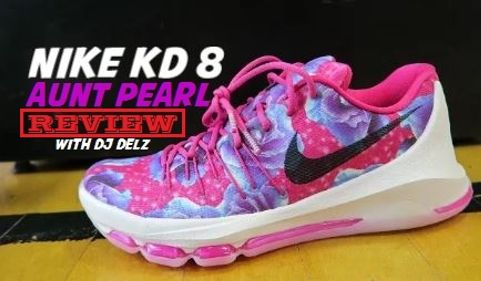 Geografía adiós cascada Nike KD 8 Aunt Pearl Sneaker Detailed Review - video Dailymotion