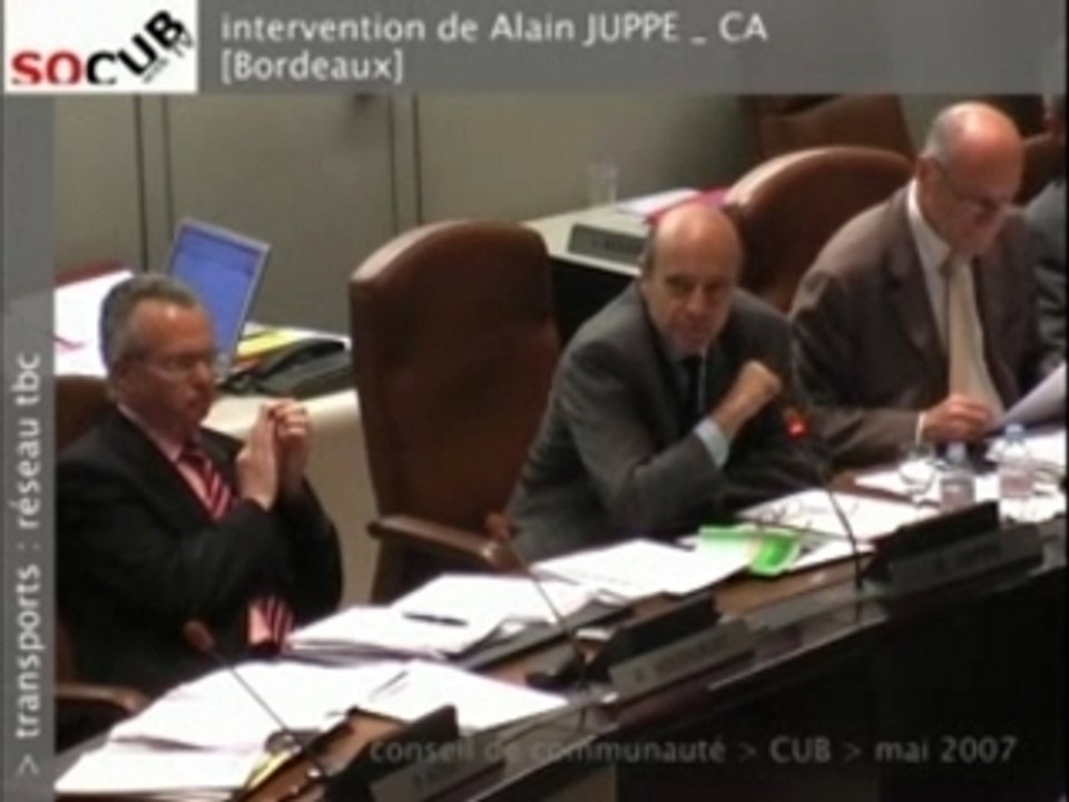 Transport collectifs (fin) : Alain JUPPE et Alain ROUSSET