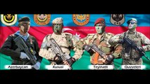 Turanian Army Turan Ordusu 2015-Turkey,Azerbaijan,Kazakhstan,Kyrgyzstan,Turkmenistan,Uzbekistan