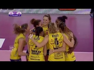 Montichiari - Conegliano 2-3 - Highlights - 19^ Giornata - MGS Volley Cup 2015/16