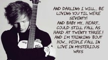 Thinking Out Loud by Ed Sheeran (LYRICS) Album Version