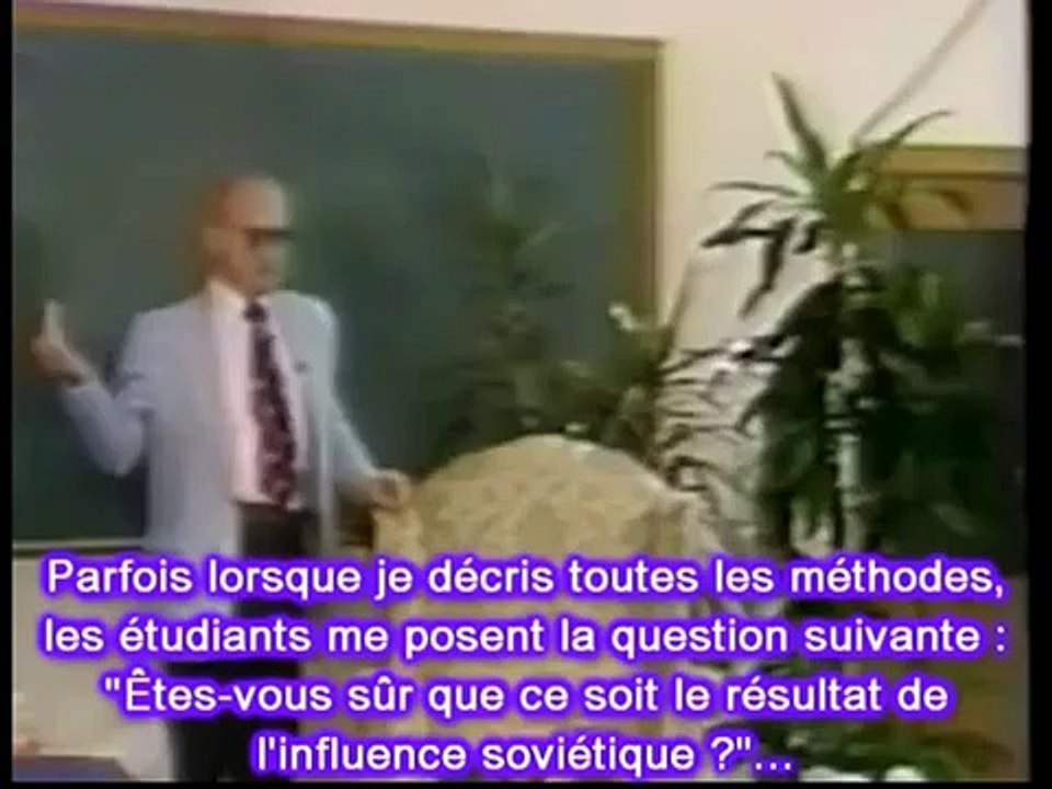 Conference - Yuri Bezmenov: Subversion (avec sous-titres français)