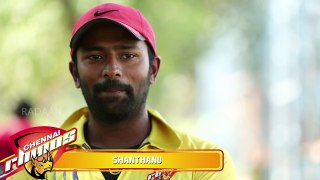 Chennai Rhinos Shanthanu | Celebrity Cricket League 2016 | Namma Chennai