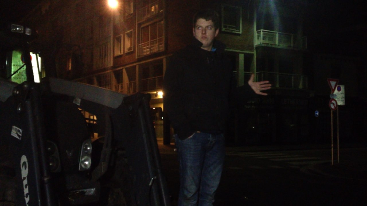 Agriculteurs sur le départ à lisieux