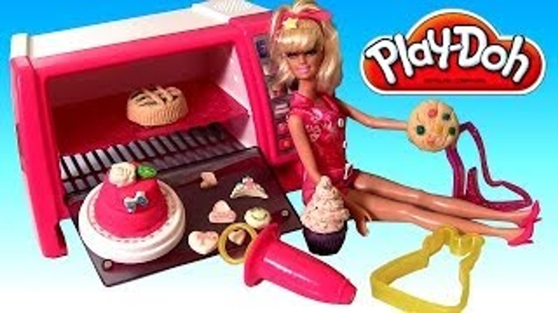 barbie play doh cooking