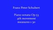 Franz Schubert, Piano sonata op.53, 4th movement (fragment) (1024p FULL HD)