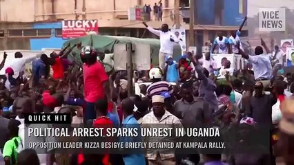 Political Arrest Sparks Unrest in Uganda: VICE News Quick Hit (FULL HD)