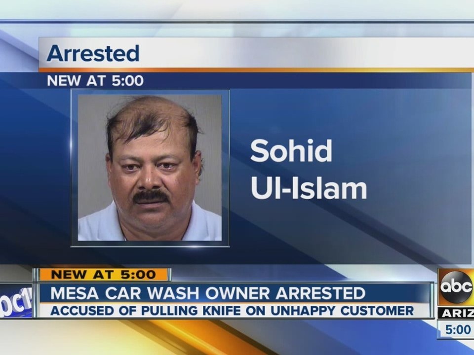 Mesa car wash owner arrested