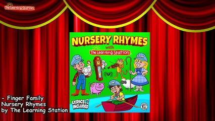 Finger Family Song - Nursery Rhyme Songs with Lyrics and Actions by The Learning Station