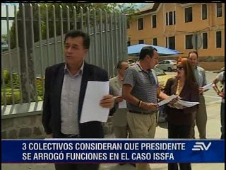 Celectivos piden destitución de presidente Correa