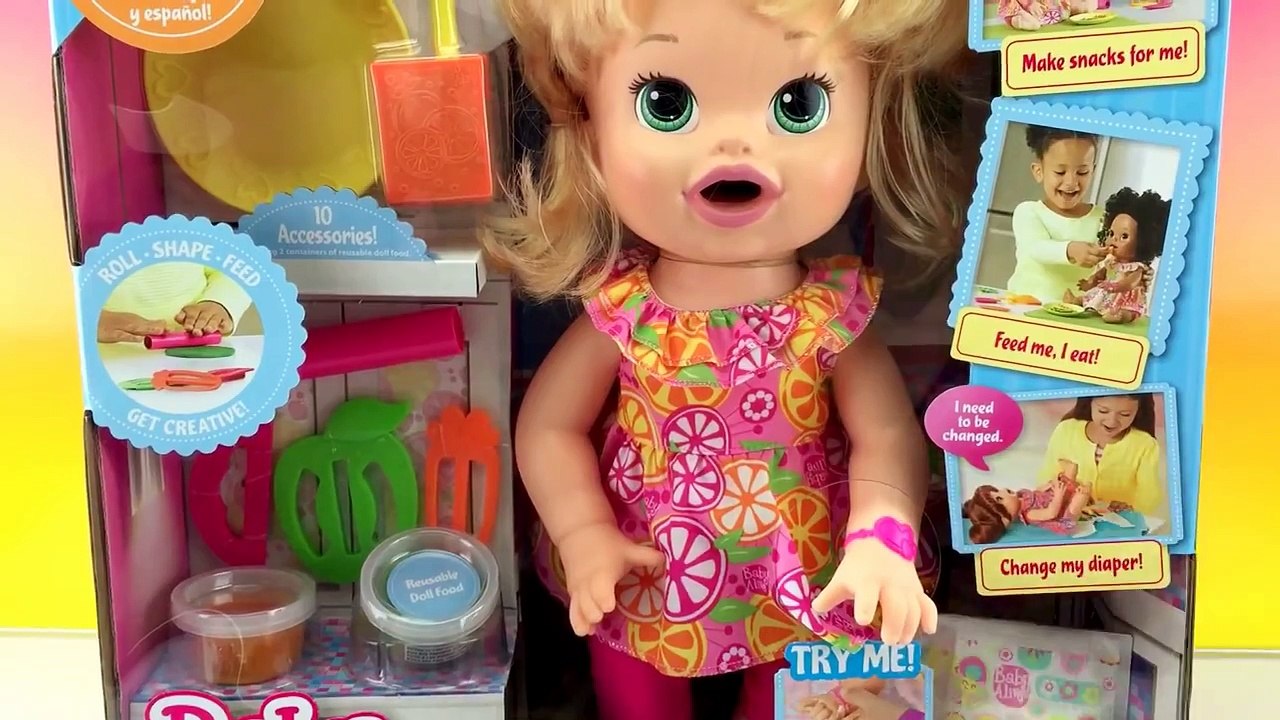 Can baby alive eat regular hot sale play doh