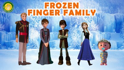 FROZEN Finger Family Nursery Rhymes for Kids | MY FINGER FAMILY RHYMES
