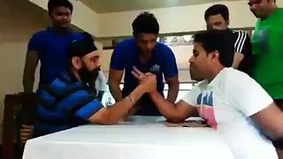 sikh broke his hand during arm fight must watch...