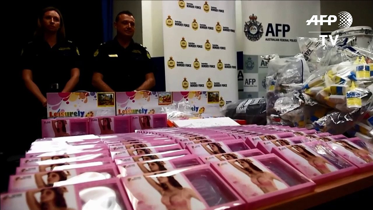 Major drugs bust: Australia police seize meth-f...
