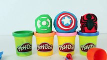 Play Doh Superheroes Kinder Surprise Eggs Kinder Toys & Nestle Magic Ball Spiderman, Green Lantern