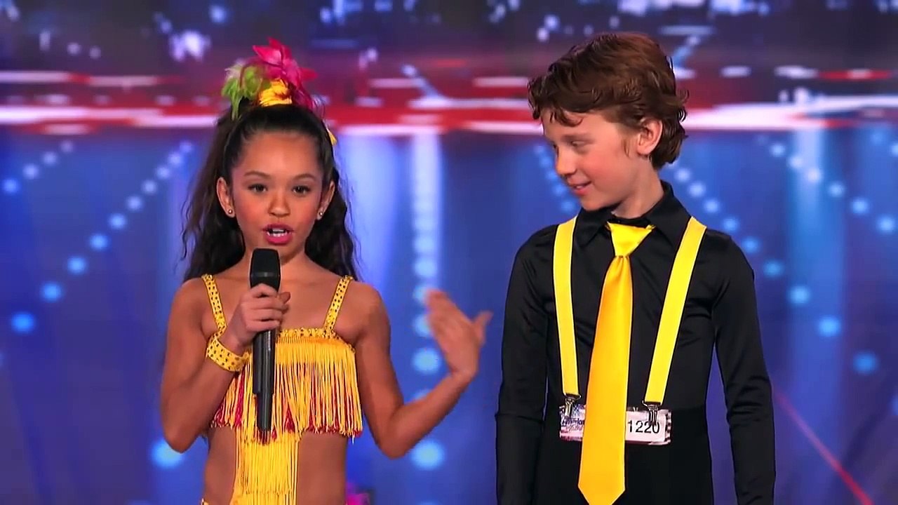 Yasha & Daniela Amazing and Talented Kid Dancers (America's Got