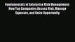 Download Fundamentals of Enterprise Risk Management: How Top Companies Assess Risk Manage Exposure