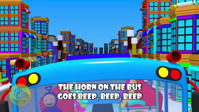 Teletubbies Wheels On The Bus | Nursery Rhymes | 3D Animation In HD From Binggo Channel