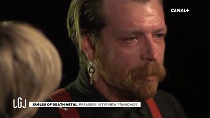 "Le Grand Journal" : l'interview bouleversant du chanteur d'Eagles of Death Metal (Vidéo)