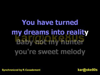 karaoke Say you'll Never Lian Ross 80s