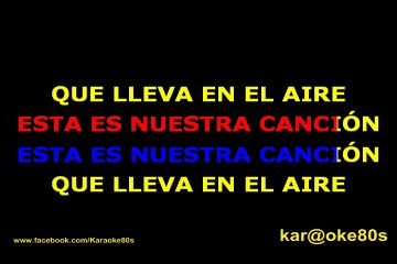 karaoke Felicidad Albano *Dueto