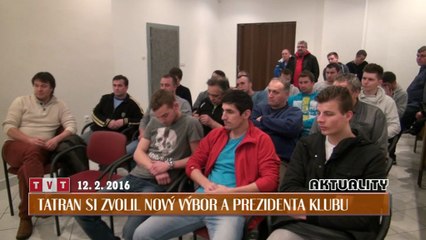 Tatran si zvolil nový výbor a prezidenta klubu