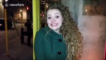 Carrie Hope Fletcher and others at The Hand Of God press night