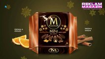 Magnum Kış Serisi Portakal Çikolata Klasik Magnum Boyunda Reklamı