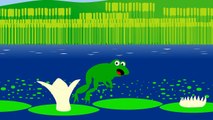 Çocuk şarkıları Küçük kurbağa (orijinal müzik ve sözleri) çizgi film