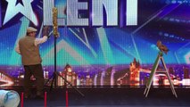 Rocky the owl is a hoot! - Britain's Got Talent 2014 - Berkley Owls