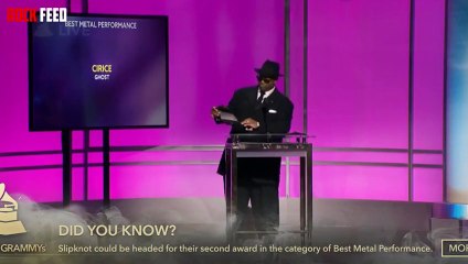 Ghost Wins Best Metal Performance - Rock Feed - 2016 Grammy Awards