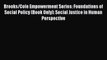 Read Brooks/Cole Empowerment Series: Foundations of Social Policy (Book Only): Social Justice