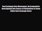 [PDF] Real Exchange Rate Movements: An Econometric Investigation into Causes of Fluctuations