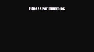 PDF Fitness For Dummies Free Books
