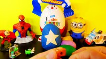 9 Surprise Eggs Play Doh Giant Kinder Surprise Cars Hot Wheels Spongebob Disney Planes Toy Eggs