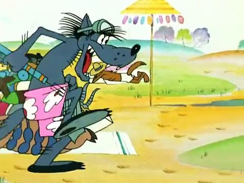 Советский мультфильм Ну, погоди! Выпуск 1 - В городе и на пляже