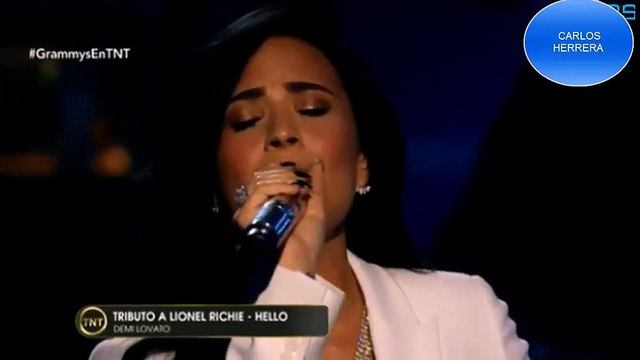 Demi Lovato Lionel Richie Tribute Grammy 2016 - YouTube