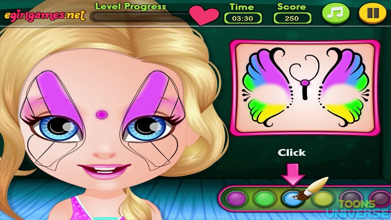 Baby Barbie Face Painting Cute Makeup Game for Girls