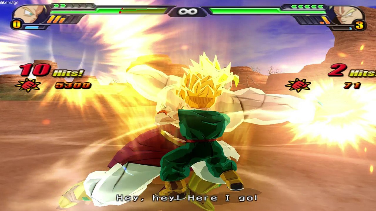 Dragon Ball Z: Budokai Tenkaichi 3 Gohan vs Broly