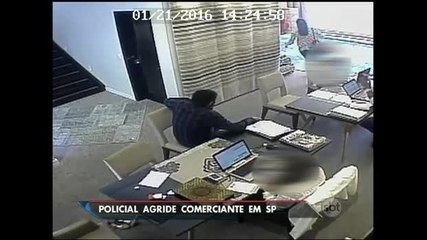 Investigador ameça e agride comerciante em São Paulo