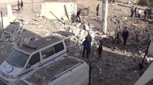 At least 22 killed in strikes against 2 hospitals, school in Syria
