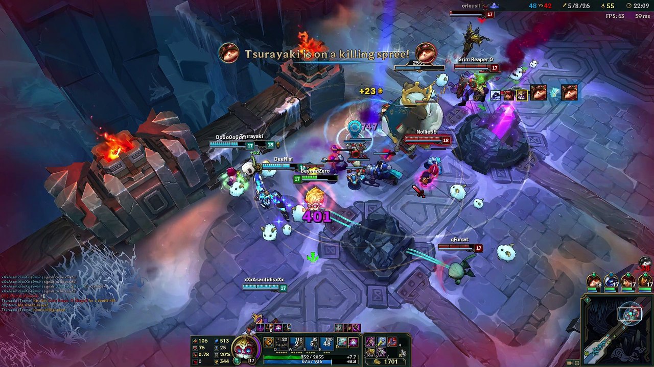 League of Legends - Easy Win Playing Heimerdinger