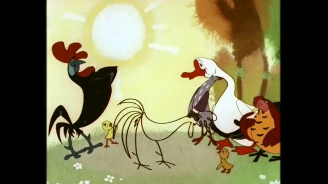 Петух и краски | Сказки Сутеева Советские мультики для малышей