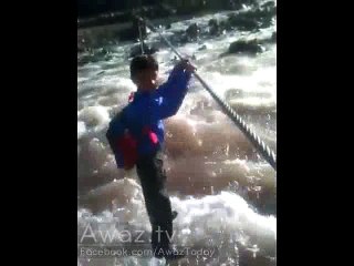 A Boy on his way to School in North Pakistan