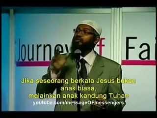 Download Video: Dr. Zakir Naik Videos. Mengapa Yesus Bukan Anak Tuhan, Umat Kristen Bertanya Kepada Dr Zakir Naik