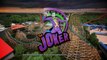 The Joker Roller Coaster Full POV Six Flags Discovery Kingdom 2016