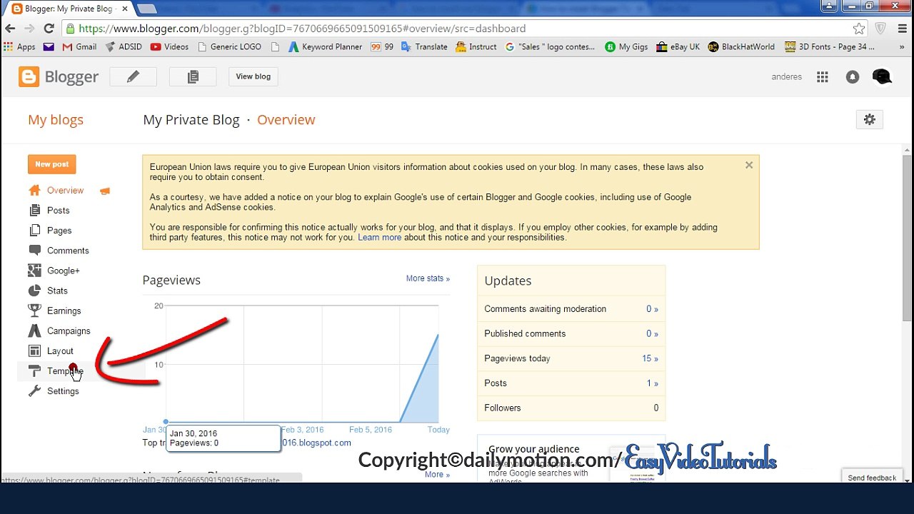 How to Upload and Install Template in Blogger Using XML File