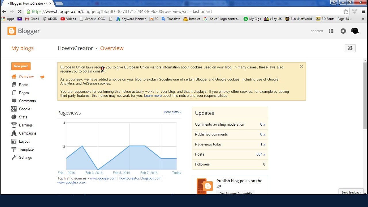 how to create sitemap on blogger