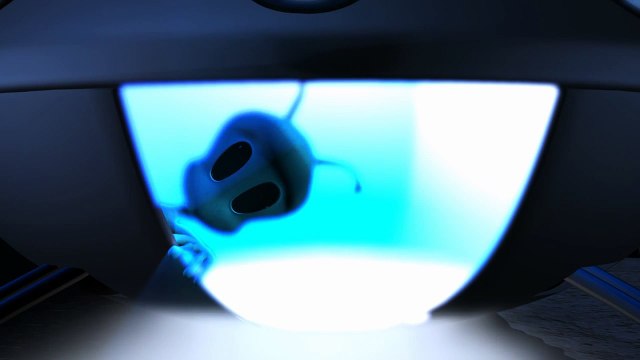 OVNI Animacion 3d - Close encounters Animation UFO