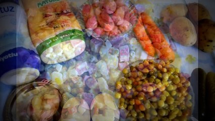 Салат Оливье (Rus salatası)